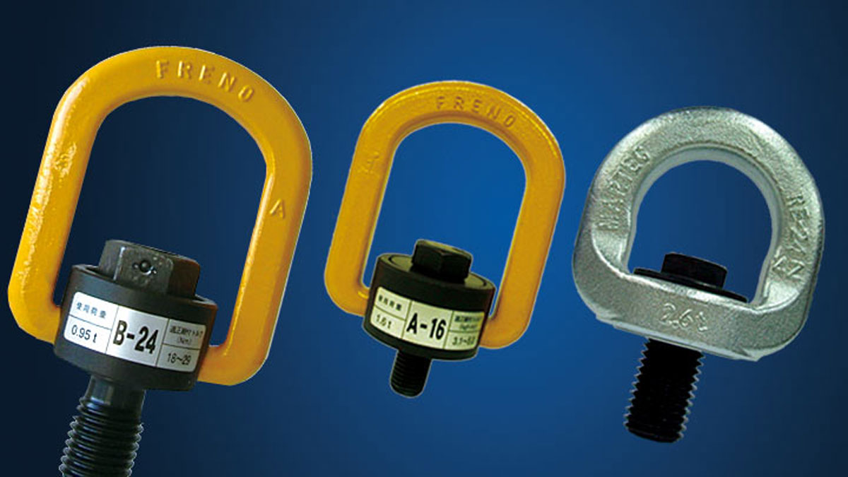 Siam Martec Sales rotating eye bolts for highest safety in load lifting
